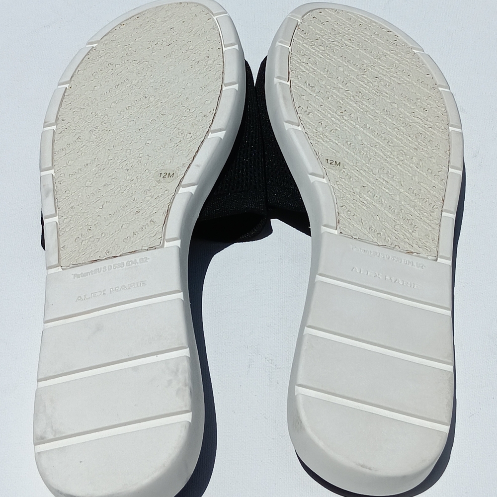 ALEX MARIE Women's Casperi Black Slide Sandals - 12M - Picture 5 of 5